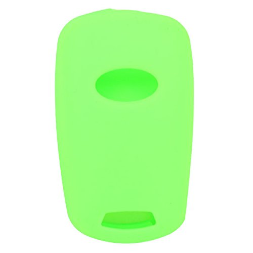 BROVACS Silicone Cover Protector Case Holder Skin Jacket Compatible with HYUNDAI KIA 3 Button Flip Remote Key Fob CV9100 Light Green - Image 2