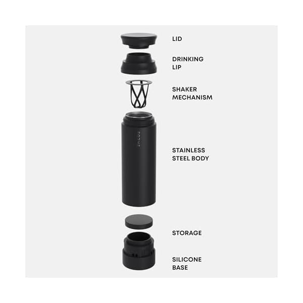 FORME - Blender Shaker Bottle with Supplement Storage, 16.9 oz - Image 3