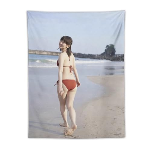 吉岡里帆 写真集 水着 ポスタータペストリー タペストリー 芸術 ポスター 壁アート 画像 印刷 現代 寝室 装飾 ホームアートワーク30"x40"