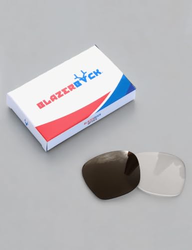 Image of BLAZERBUCK Photochromic Replacement Lenses Compatible with Ray-Ban Meta Wayfarer RW4006 | RW4012 (Gen 2) 50mm Smart Glass