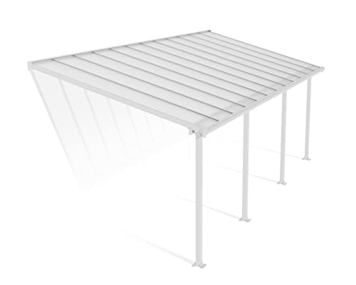 Palram Patio Cover Olympia 3X7.3 weiß Terrassenüberdachung