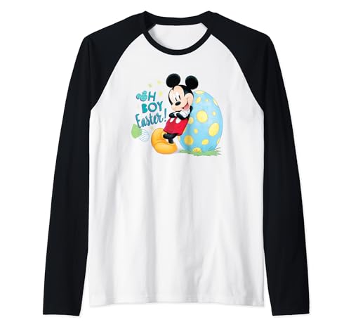 Mickey Oh Boy Easter maillot de baseball style vintage pour adultes