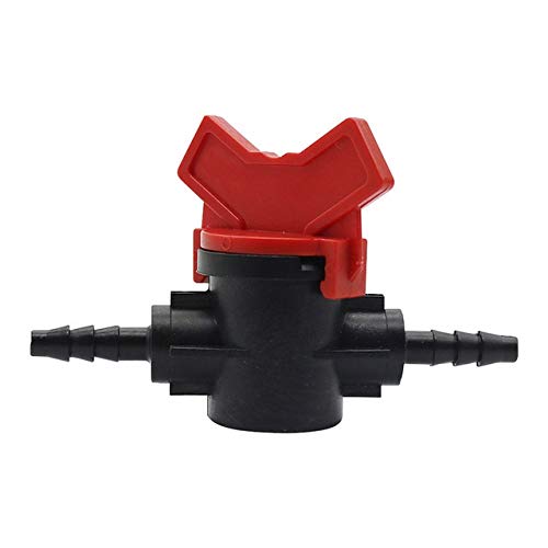 Connecteur de tuyau 1/4 pouce vanne droite d'arrosage de jardin lot de 20