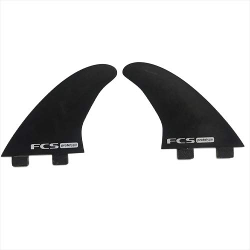 Amazon | FCSフィン PROTOTYPE 2 Fin BLACK 2枚セットFCS-PROTOTYPE-BK