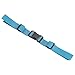 PATIKIL Backpack Belt Strap, Polyester Webbing Adjustable Replacement Waist Strap with Quick-Release Buckle for Bag Outdoor Hiking Cycling, Sky Blue