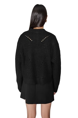 Image of Rebecca Minkoff Women's Brooks Spilt Hem Sweater