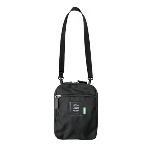 [K-PARTS] Nina Jobs �j�[�i���u�X ���o�����V�����_�[ �c�^���E���h�V�����_�[�o�b�O �V�����_�[ ���f�B�[�X �o�b�O �� ���� �V���v�� ���v���[�u�Đ����n�g�p nina jobs ���|�� �V�����_�[�o�b�O �΂߂��� (�u���b�N)