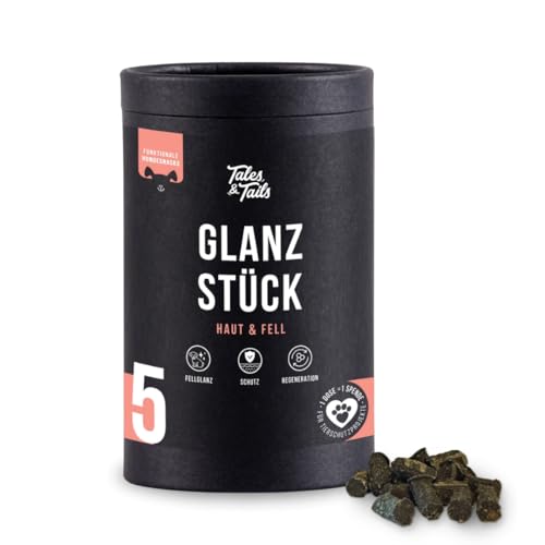 Tales & Tails Glanzstück Haut und Fell-Snack für Hunde - 1 Dose 325g