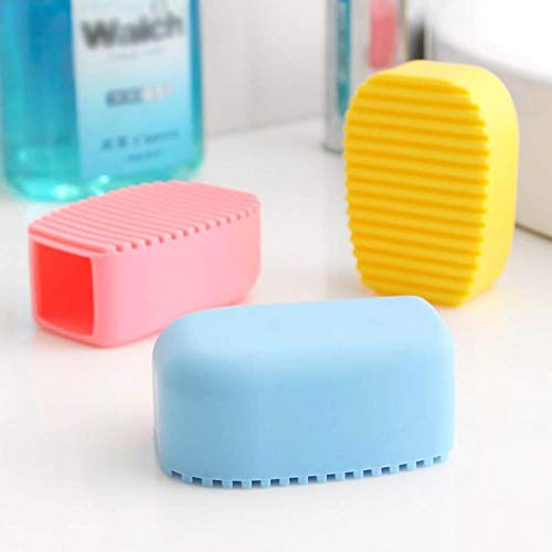 Brosse à lessive en silicone avec mini planche à laver portable pour taches