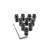 1. 0pcs/ Los Universal Windschutzscheiben Bolzen Windschutzscheibenschrauben Kit 5mm