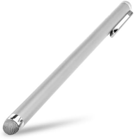 BoxWave Stylus Pen Compatible with E Fun Nextbook Ares 8L - EverTouch Capacitive Stylus XL, Stylus Pen with Large Barrel - Metallic Silver image 5