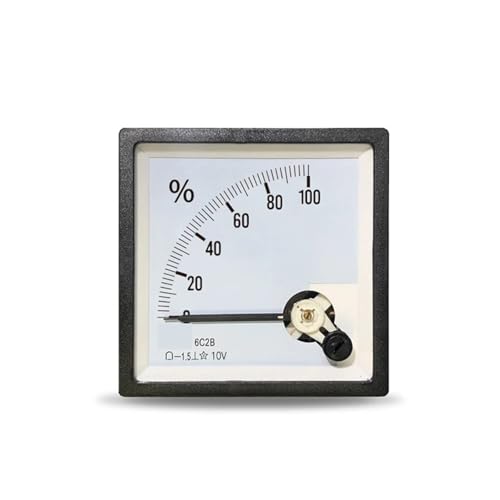 Tachymètre 6C2B 10V CC 2000 tr/min indicateur de vitesse analogique pour panneau 76mm cp80