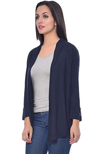 Image of Frenchtrendz Womens's Viscose Crepe Shrug(Size: XS-4XL)