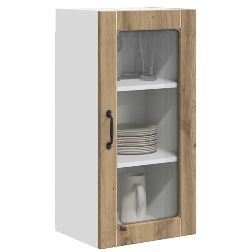 Cuisine encastrée harmonieuse grâce à la façade lave-vaisselle Lucca bois - 4