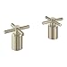 GROHE 18033EN3 Atrio Roman Bathtub Faucet Cross Handle Bath, Brushed Nickel