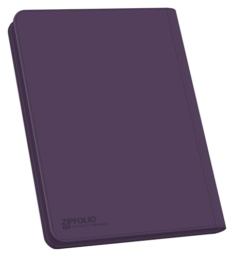 Image of Ultimate Guard Zipfolio 320 - 16 Pocket Xenoskin Purple