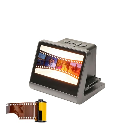 Escáner De Películas Y Diapositivas Escáner De Películas Digital 24MP con Interpolación 48MP, Convierte Películas 35mm 135 110 126KPK En Fotos JPEG
