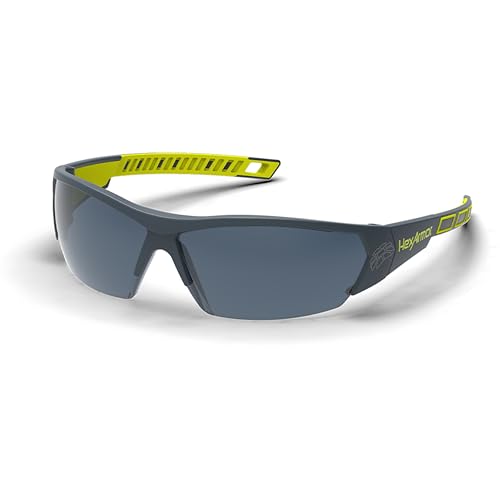 HexArmor MX250 Variomatic Dark Safety Glasses for Men and Women | Transition Lenses for Outdoor Work | Anti-Fog | Scratch-Resistant | Metal-Free | Certified ANSI Z87 | 100% UV Protected Eyewear