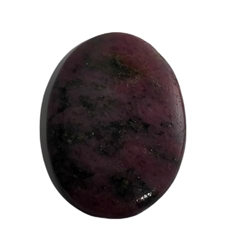 Rubis cabochon ovale 42x28x5mm grande pierre précieuse rouge en vrac