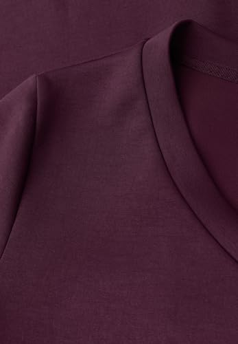 Camiseta de aspecto de seda Street One para mujer en color liso 5