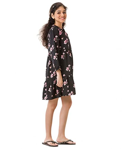 Image of Uptownie Lite Girls Knee Length A-Line Tiered Dress