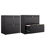 【Armoire de classement de haute qualité】L'armoire de classement latérale est fabriquée en acier et revêtue par poudrage. La construction robuste prévient les rayures ou la rouille et est conçue pour une utilisation fréquente sur de nombreuses années.