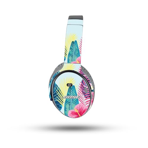 Image of MightySkins Skin Compatible with Bose QuietComfort 35 II Headphones - Summer Vibes | Protective, Durable, and Unique Vinyl Decal wrap Cover | Easy to Apply, Remove, and Change Styles