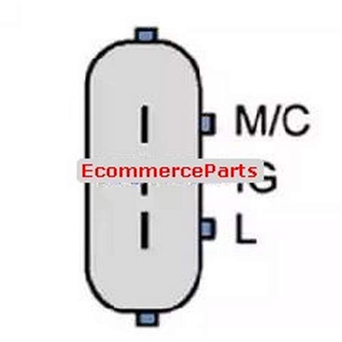 Alternatore 9145374918542 EcommerceParts Tensione: 12 V, Alternatore-Corrente carica: 140 A, ID-Tipo spina: B+(M8),D+(M5), N° alette: 6, Puleggia-: 49 mm