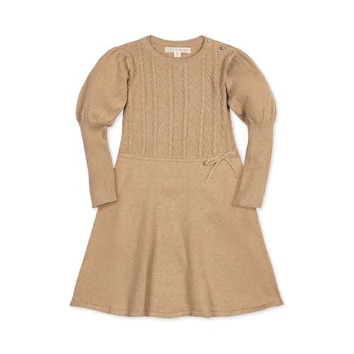Image of Hope & Henry Girls' Milano Tipped Sweater Dress