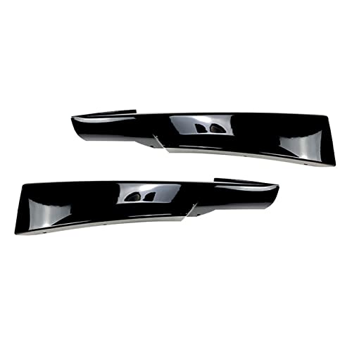 Spoiler Avant Noir pour BMW Série 3 E90 LCI M Sport Extension de Pare-Chocs