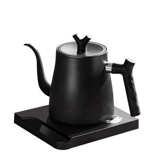 JICOMUS�d�C�P�g�� �R�[�q�[�P�g�� ���x�����\�b�v�P�g�� 1L��e�ʃR�[�q�[�|�b�g 1000W �ۉ��@�\/�󕰂��h�~ �׌� ������ ���������R�[�q�[�P�g�� ���x���� �h���b�v�|�b�g �������ȒP (�@�B���o�[�W�����iB�F����a�j,�u���b�N)