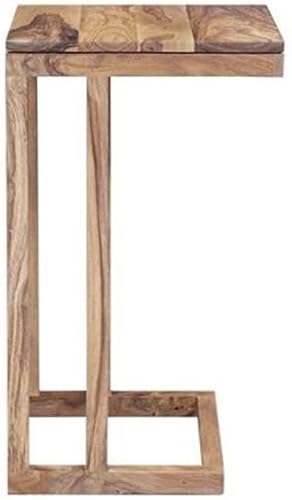 Miniatura 3 de Porter Designs Urban Solid Sheesham Wood C Mesa - Natural