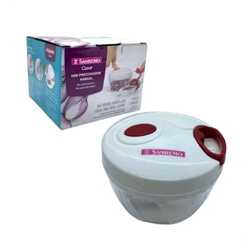 Sanremo - Mini Processador de Alimentos Manual, Linha Casar