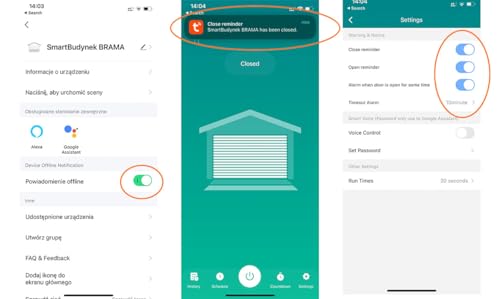 Sone Smart One Garagentoröffner – WLAN Garage Door Opener mit Türsensor, WIFI, kompatibel mit Alexa und Google Home, keine HUB erforderlich, Smart Life/Tuya App