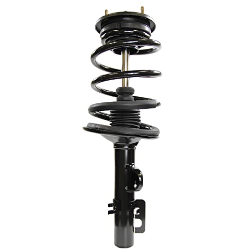 Image of Detroit Axle - AWD Front 6pc Struts Kit for 05-07 Ford Five Hundred Mercury Montego, 2 Struts & Coil Spring 2 Sway Bar Links 2 Outer Tie Rods 2005 2006 2007 Replacement Suspension