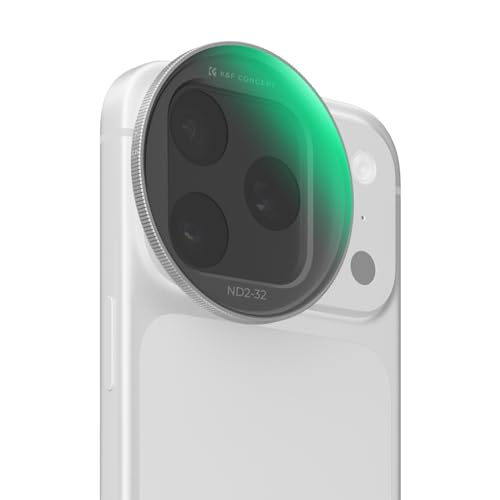 Filtre d'objectif pour iPhone 17 Pro Max pour filmer vos vidéos de voyage au soleil