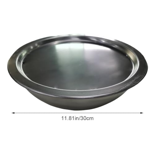 Tazón de Acero Inoxidable 30 cm con Tapa para Cocina miniatura 2