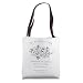 Jane Austen Sense and Sensibility Bookish Bookworm Novel Tote Bag