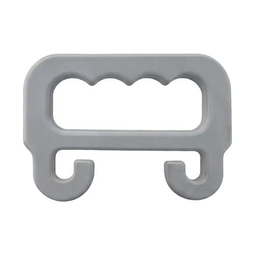 Einkaufstütenträger, komfortables Mehrzweckwerkzeug, 5,5 x 2,3 Zoll großer Halter mit sicherem Halt, stabiles Transportzubehör aus Metall, Küchenorganisator mit modernem Design, Outdoor-Gadget für die