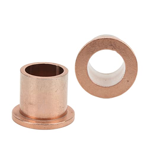 Kit de bucha de junta de direção King Pin, 4 peças de bucha de eixo flangeado, 2 arruelas de pino pr