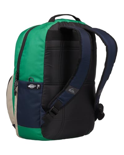 Sac à dos Quiksilver Schoolie 3.0 vert étanche protégeant vos affaires