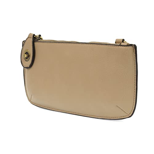Image of Joy Susan Women's Fashion Purse Mini Crossbody Wristlet Clutch Handbag - Beech Wood