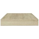 Contenu : CUMYZO Lot de 8 planches d\'étagère en chêne Sonoma 100,1 x 9,9 x 1,5 cm 9,8 kg