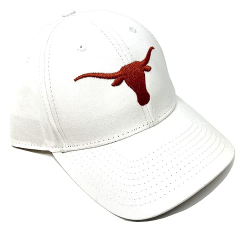 Gorra Ajustable Blanca con Logo MVP Texas Longhorns miniatura 1