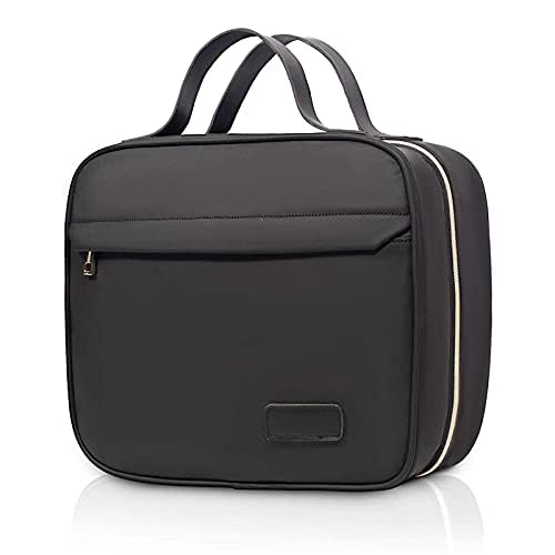 WDLHQCBest Hanging Travel Toiletry Bag with Hook | Water Proof Zip Bag Travel Makeup Bag Organizer | Cosmetic Travel Bag for Toiletries | Travel Essentials for Women & Men | Hanging Travel Case