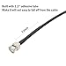 exgoofit BNC Male to Male Coax Cable, 50 ohm RG58 Coaxial Cable 10ft 3m for Antenna Analyzer, CB Radio, Signal Generator