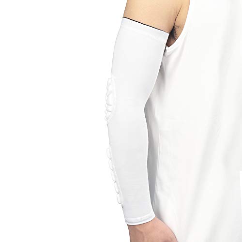 Cinta de braço de compressão, Andoer 2 peças masculinas e femininas mangas de compressão de braço co