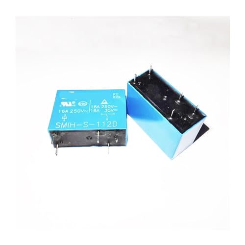 Relé de 5 pines 12V 16A interruptor electromagnético SMIH-S-112D de repuesto