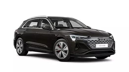 Image of Diecast Audi Q8 Toy Car Scale Model,Pull Back Vehicles Alloy Simulation Supercar with Lights and Sound Also for Car Dashboard,Kids(Design-1)