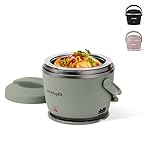Crock-Pot Electric Lunch Box, Portable Food Warmer for On-the-Go, 20-Ounce (591 mL), Moonshine Green
